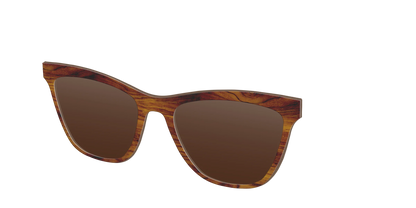 The Polarized Woodgrain Sun Top