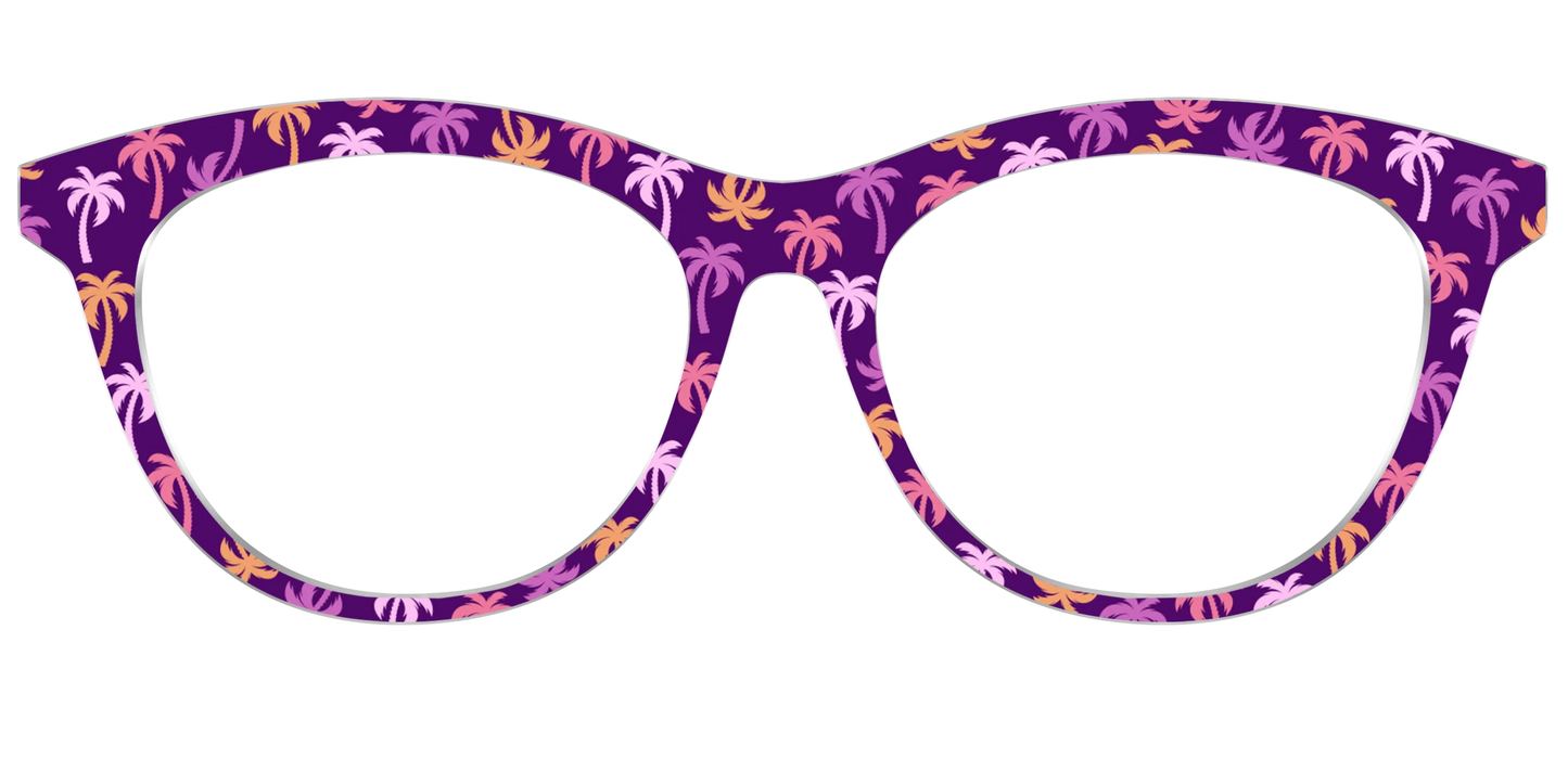 The Violet Palm Trees