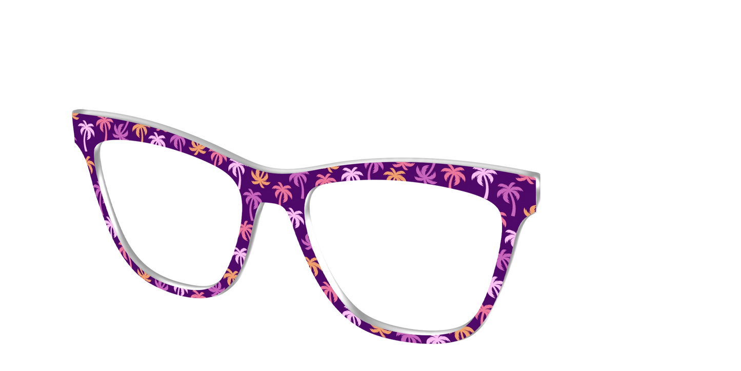 The Violet Palm Trees