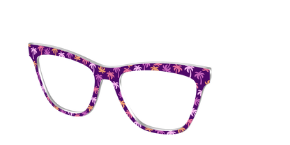 The Violet Palm Trees