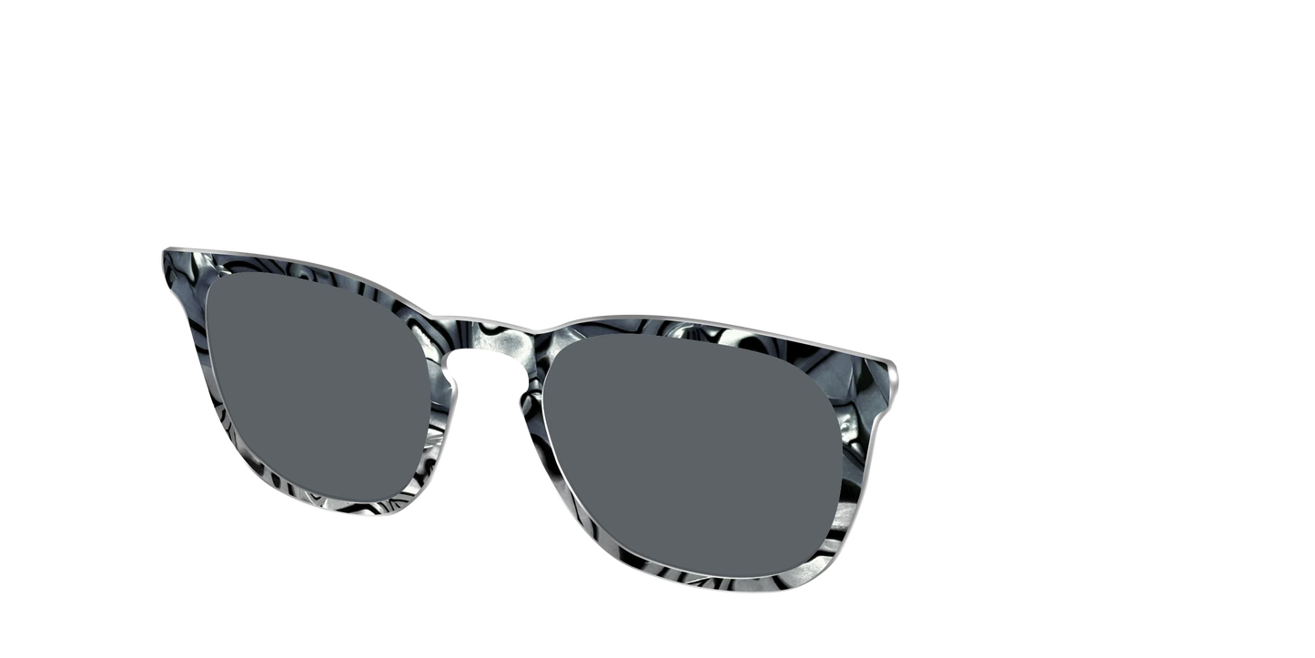 The Polarized Zebra Pearl Split Sun Top