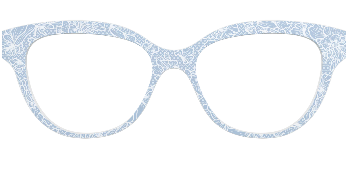 The Something Blue Floral Lace