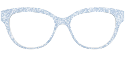 The Something Blue Floral Lace