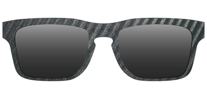 The Polarized Obsidian Stripe Sun Top