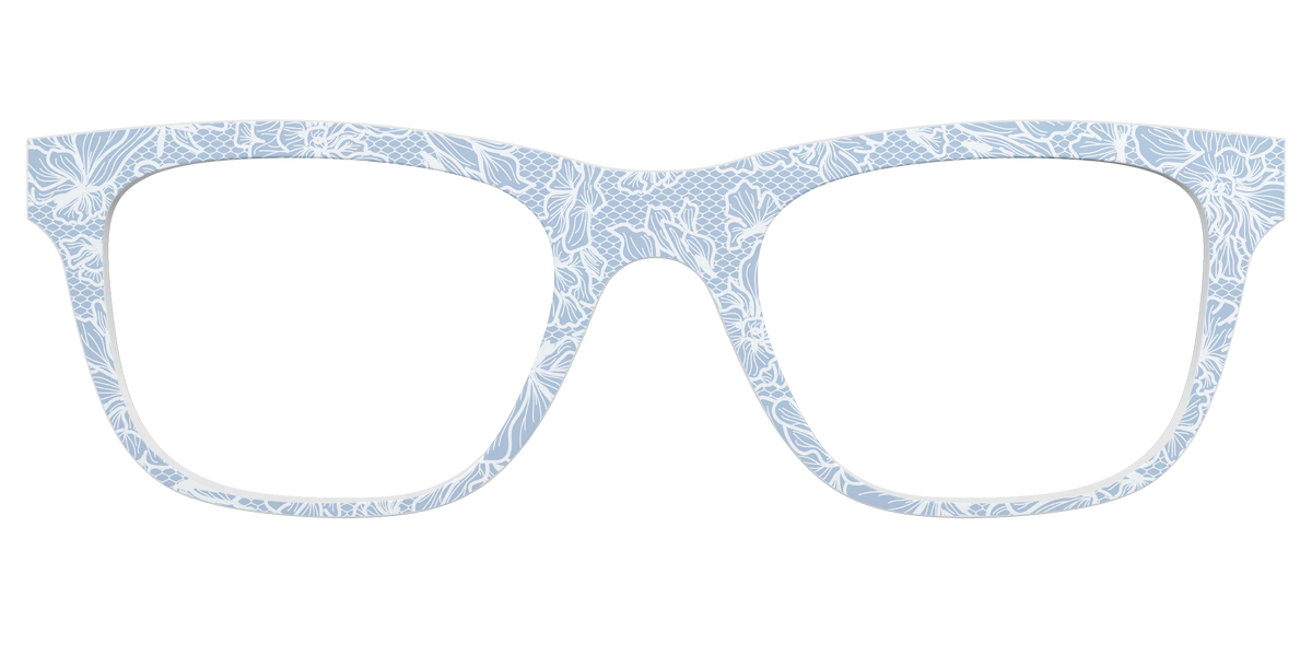 The Something Blue Floral Lace