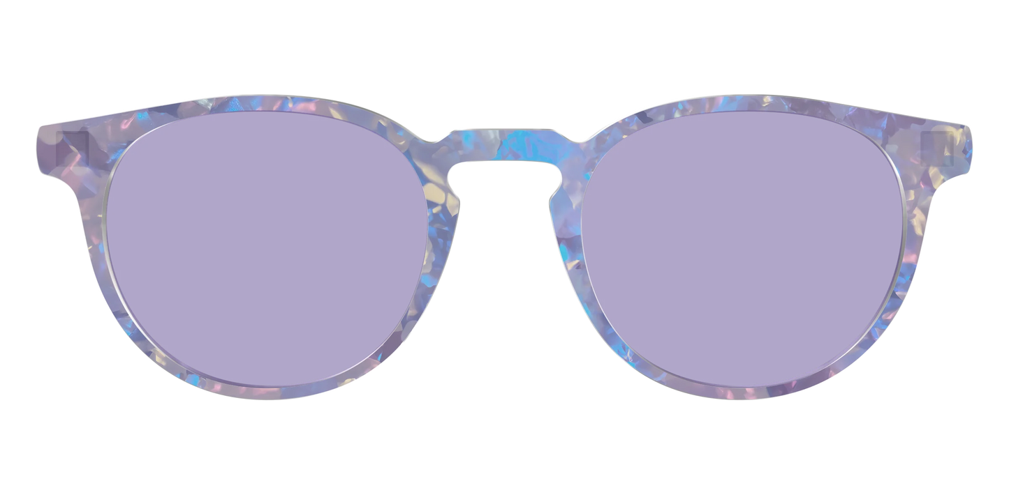 The Lavender Pearl Tort With Celestial Purple Lens