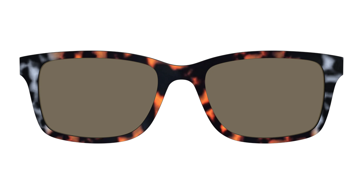 The Polarized Gray & Amber Tortoise Sun Top