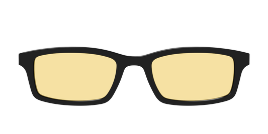 The Black With Citrine Yellow Lens