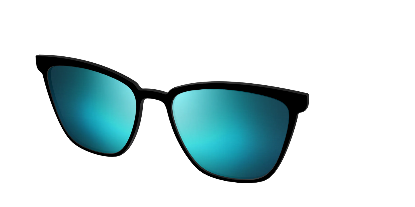 The Polarized Blue Reflective Sun Top