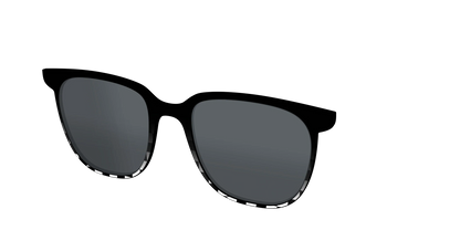 The Polarized Checkerboard Fade Sun Top