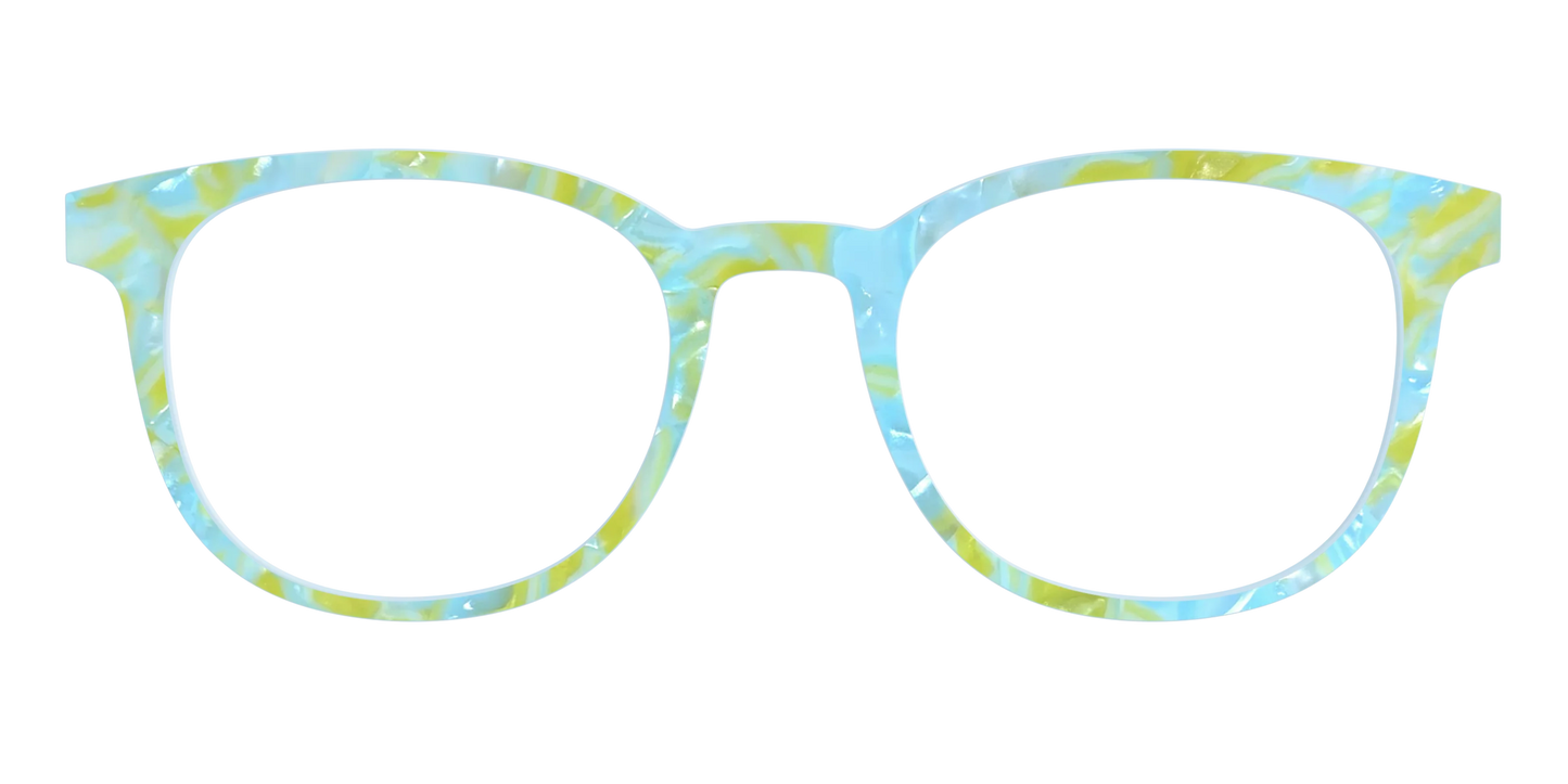 The Blue Lemonade Pearl Marble