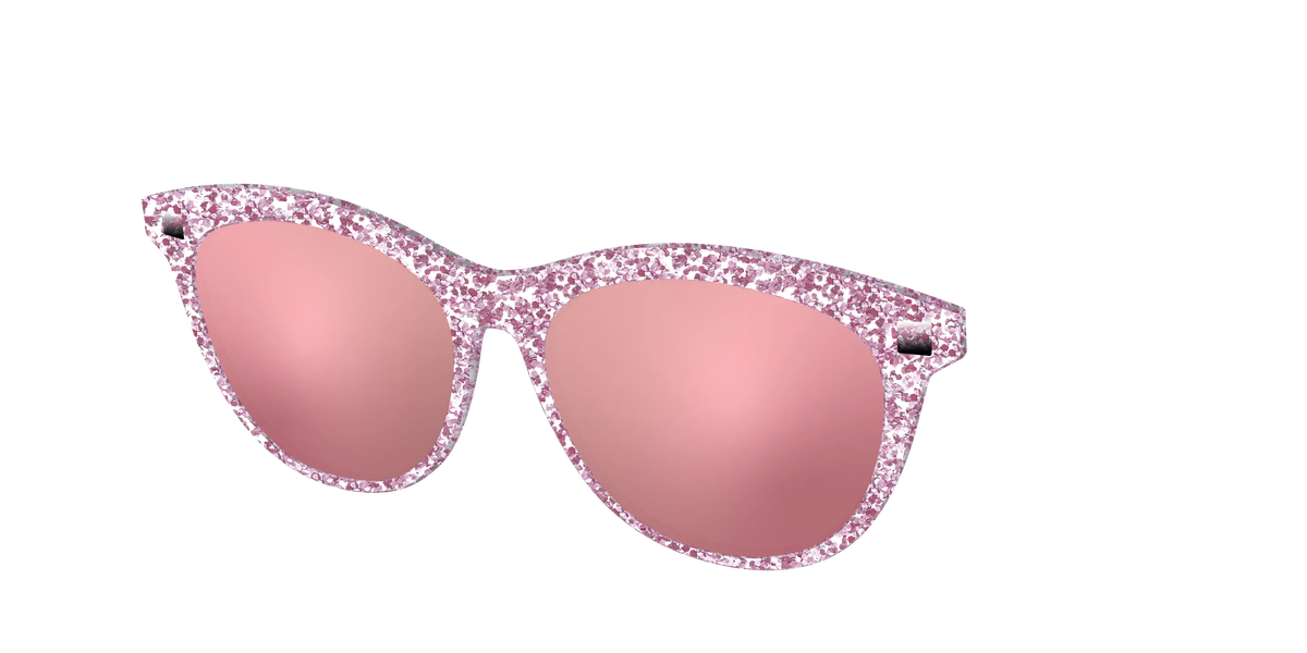 The Polarized Rose Gold Sparkle Sun Top