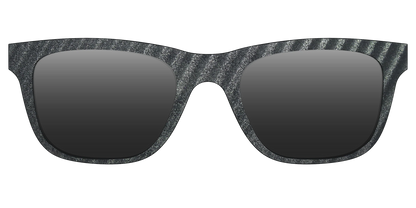 The Polarized Obsidian Stripe Sun Top