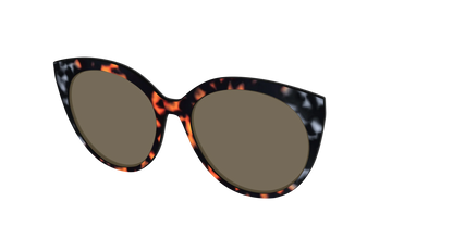 The Polarized Gray & Amber Tortoise Sun Top