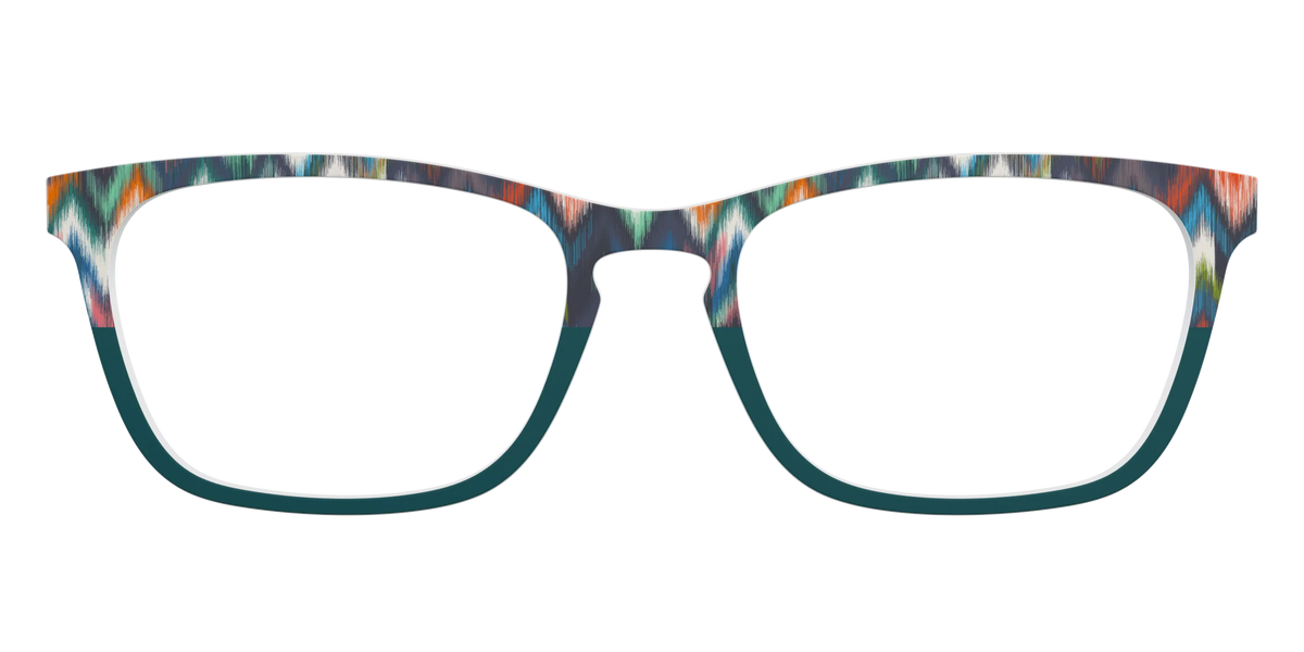 The Teal Ikat Split