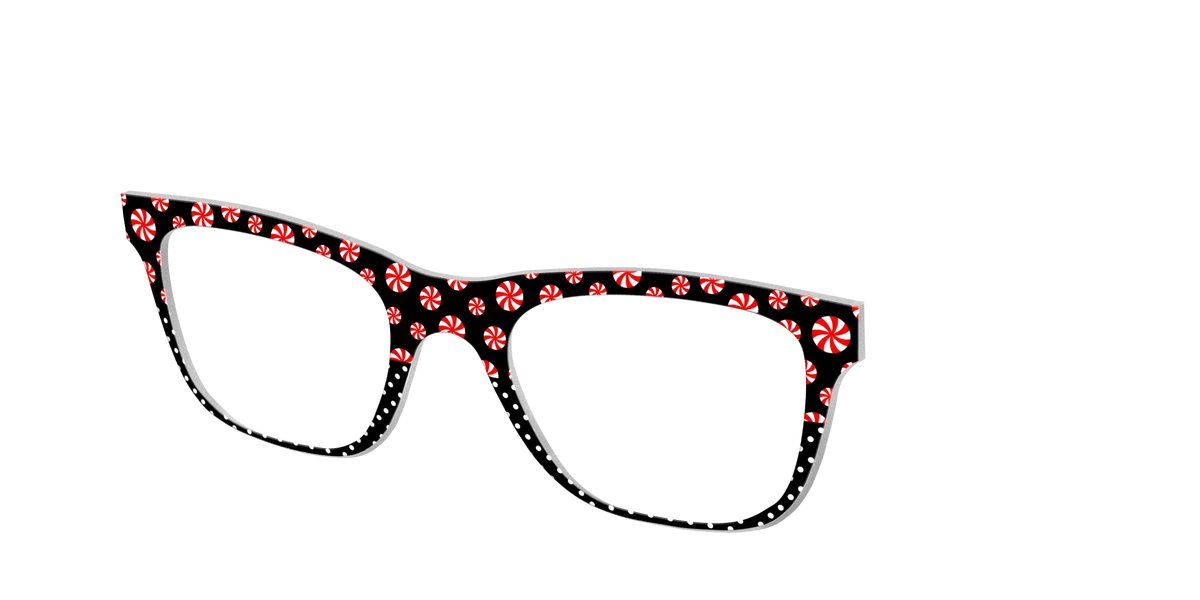 The Peppermint Pin Dot Split