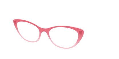 The Red to Coral Gradient Crystal