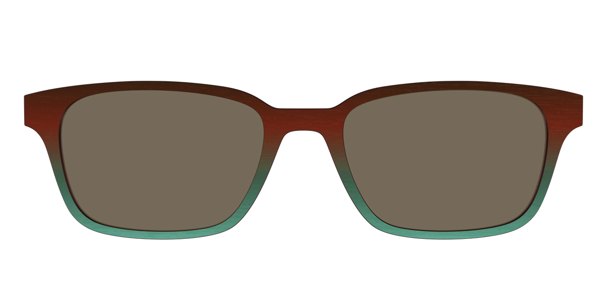 The Polarized Mahogany to Juniper Woodgrain Sun Top