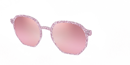The Polarized Rose Gold Sparkle Sun Top