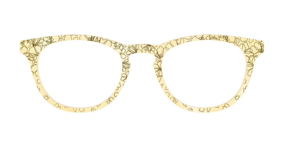 The Yellow Shimmer Petals with Gold Foil