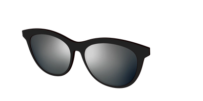 The Polarized Silver Reflective Sun Top