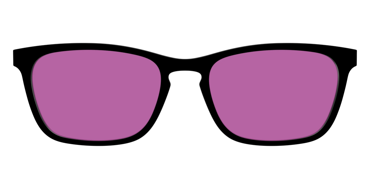 The Black with Violet Golf Lens