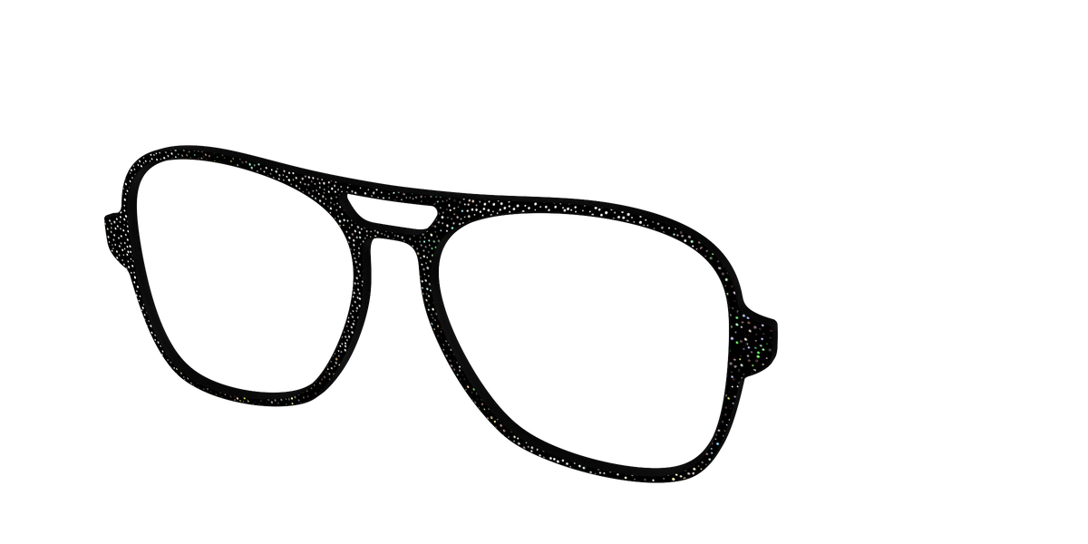 The Black Holographic Mini Dot