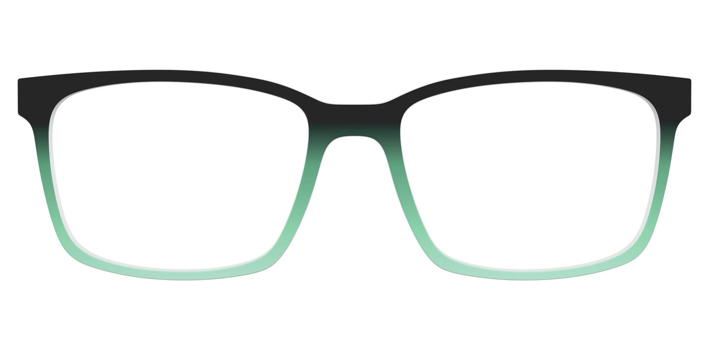 The Black to Spearmint Gradient