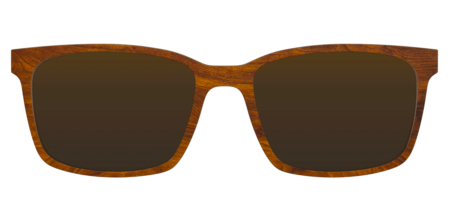 The Polarized Woodgrain Sun Top