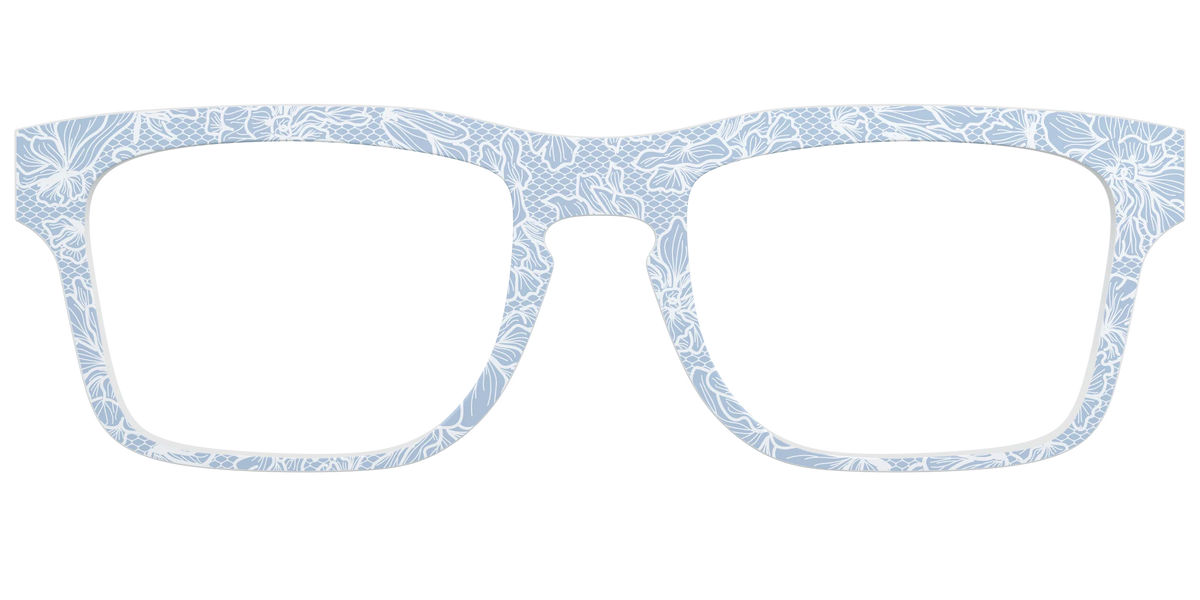 The Something Blue Floral Lace