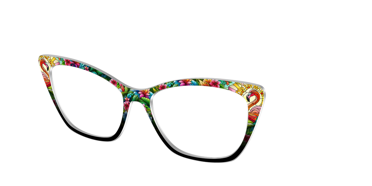 The Flamingo Stained Glass