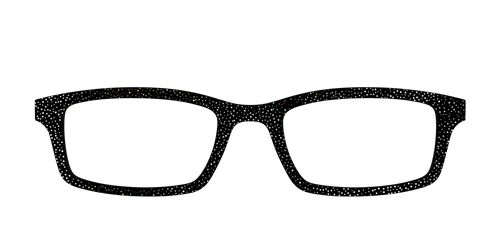 The Black Holographic Mini Dot