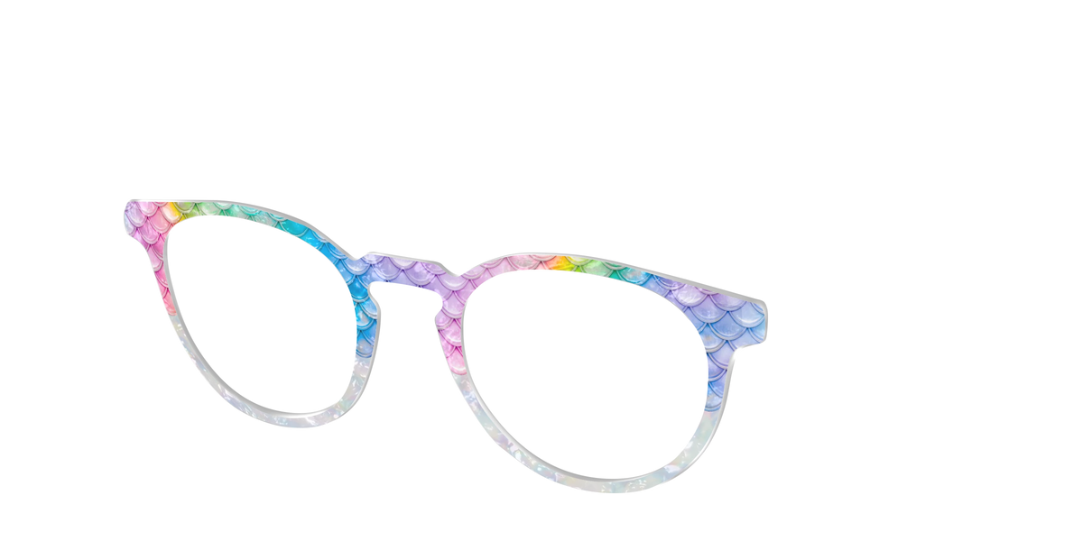 The Rainbow Pearl Scales Crystal