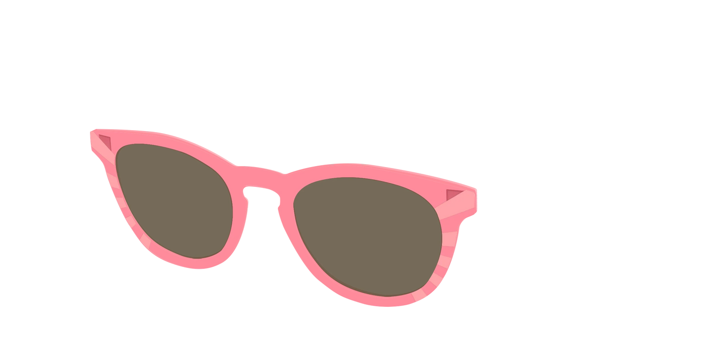 The Polarized Fruit Punch Sunburst Sun Top
