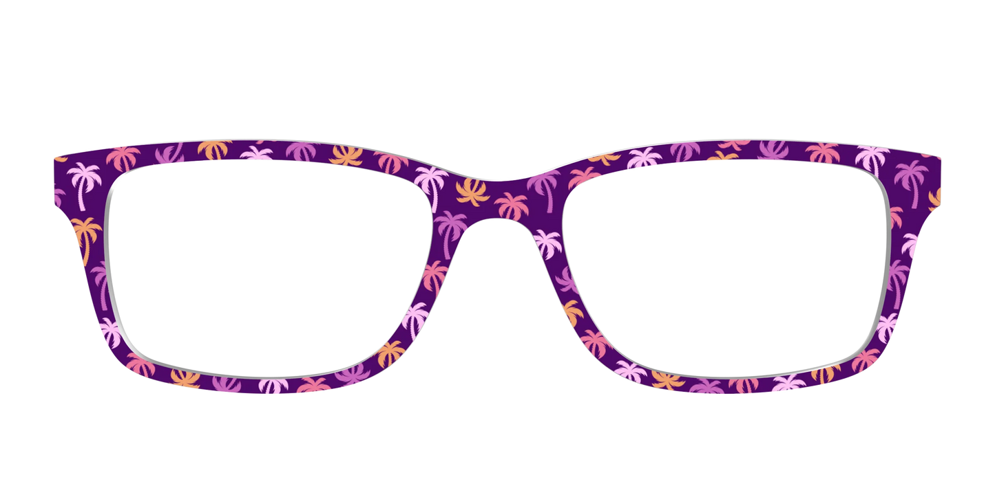 The Violet Palm Trees