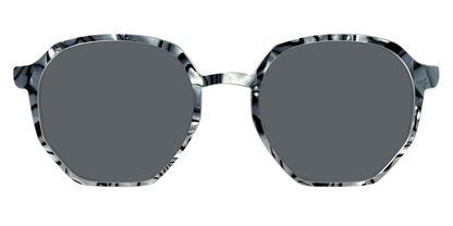 The Polarized Zebra Pearl Split Sun Top