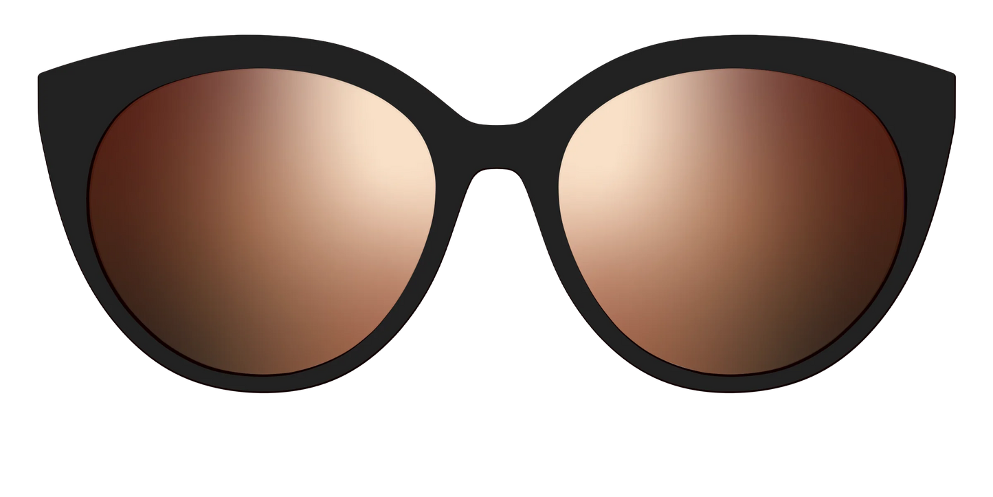 The Polarized Gold Reflective Sun Top