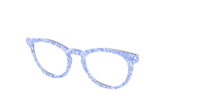The Reef Blue Shell Lace