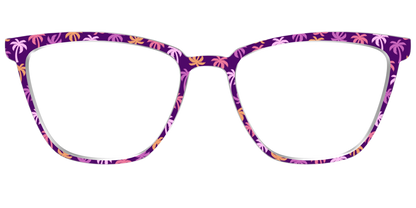 The Violet Palm Trees