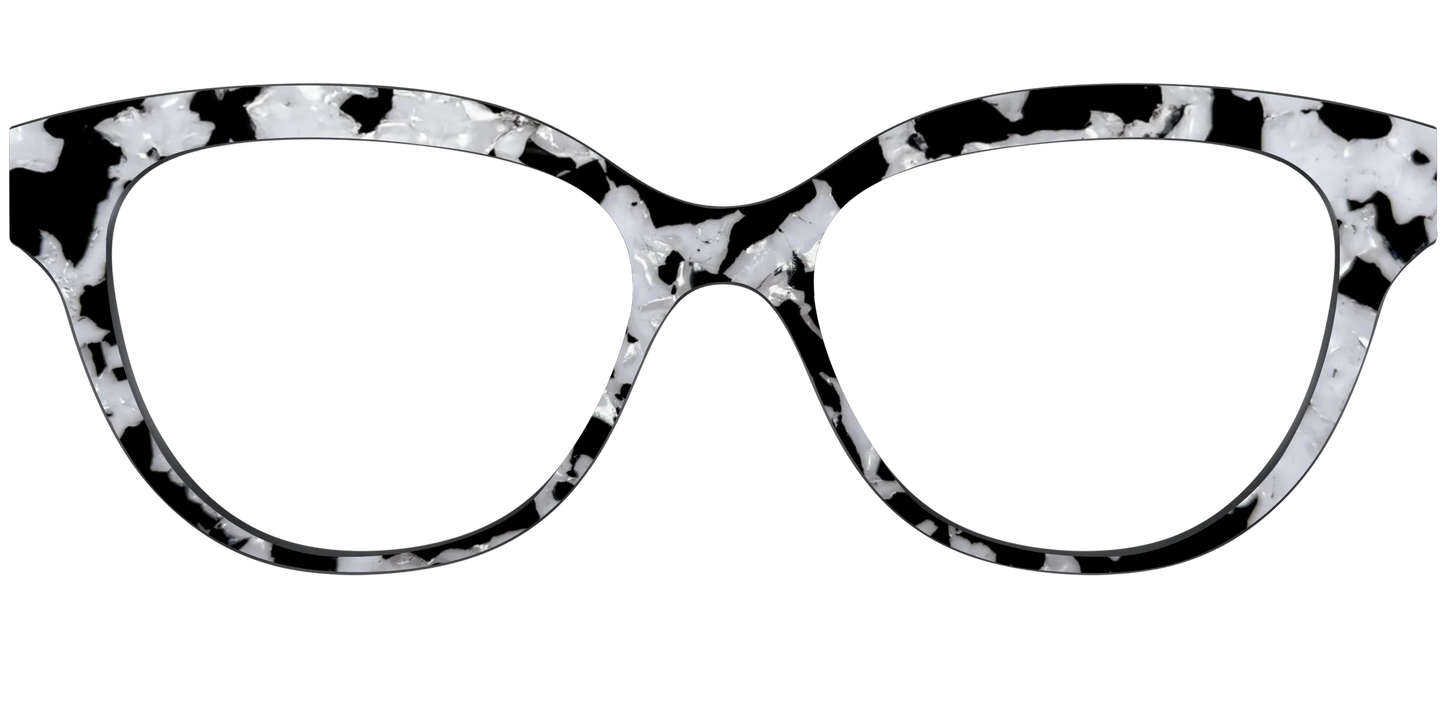 The Black & White Pearl Tortoise