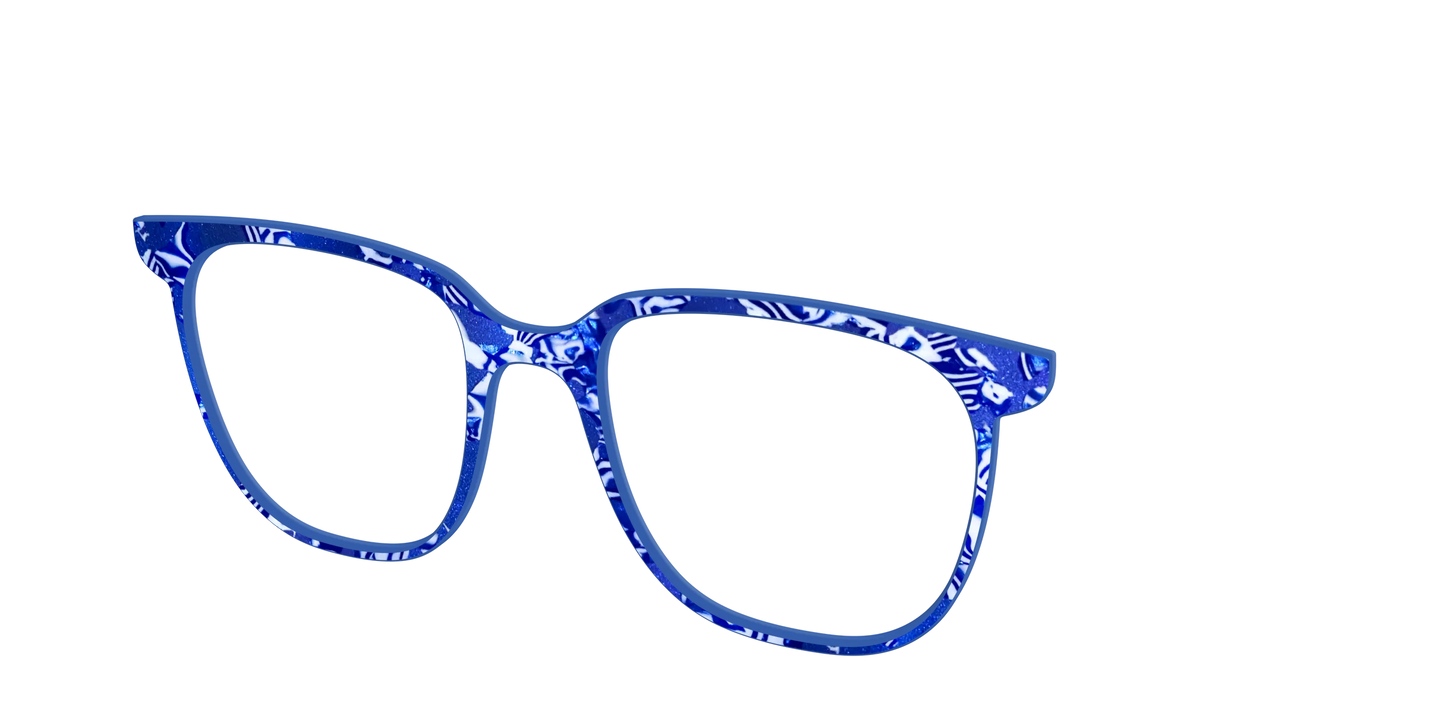 The Navy Shimmer Mosaic