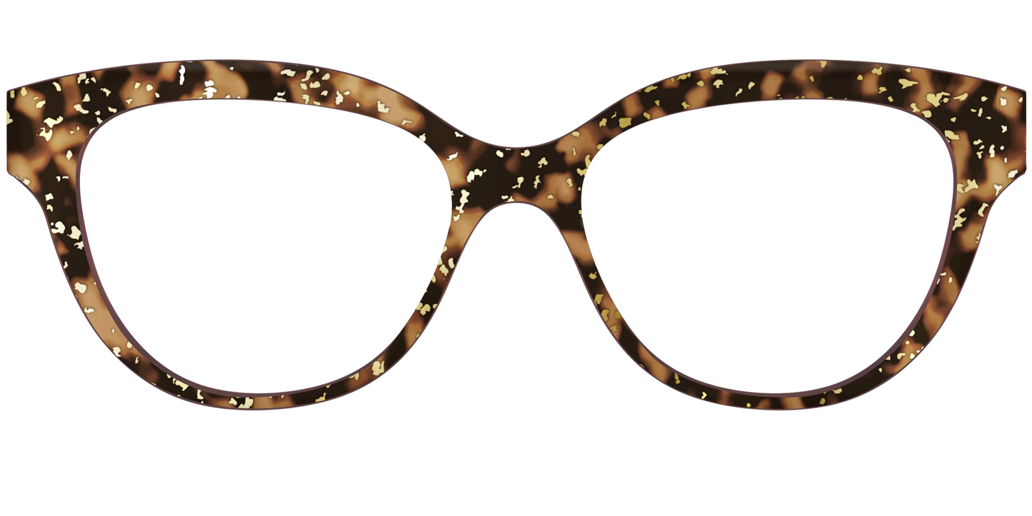 The Sandalwood Tortoise with Gold Foil