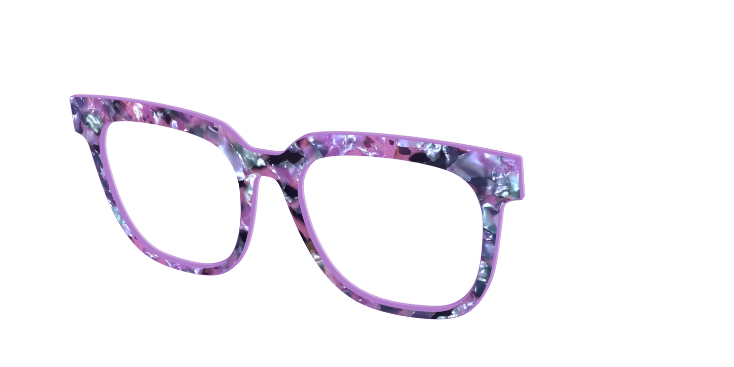 The Sunset Hibiscus Pearl Tortoise