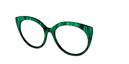 The Emerald Moire Stripes