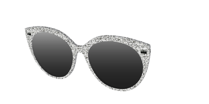 The Polarized Silver Sparkle Sun Top
