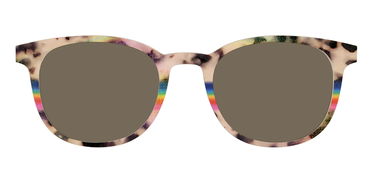 The Polarized Prism Split Tortoise Sun Top
