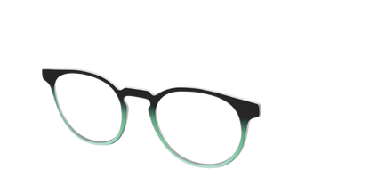 The Black to Spearmint Gradient