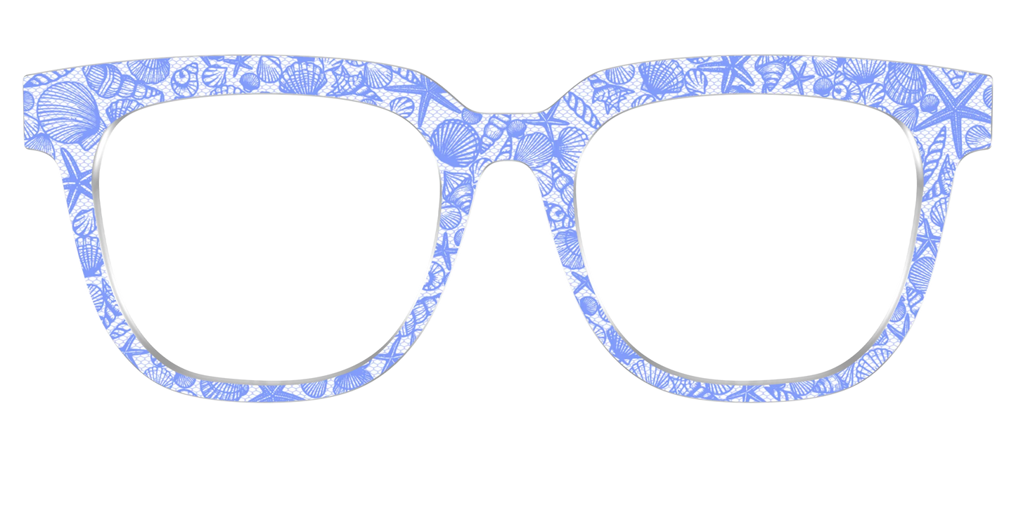The Reef Blue Shell Lace