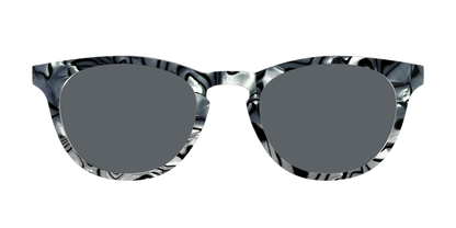 The Polarized Zebra Pearl Split Sun Top