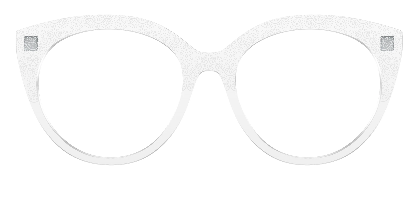 The White Eyelet Crystal